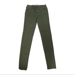 American Eagle Outfitters Green Jegging